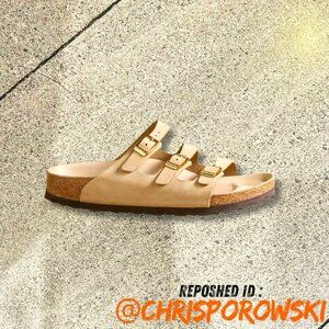 Birkenstock Women's Florida Hex Sandals in sandcastle Size 37(US7)